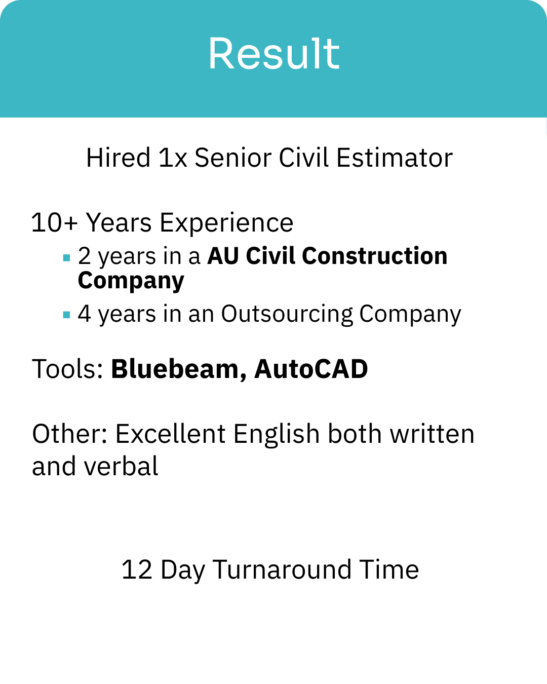 Talent Search Case Study